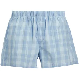 JACK & JONES Milano Boxershorts Chambray Blue / Chambray Striped / Skyway Checks XL 3er Pack