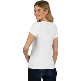 TRIGEMA Rundhalsshirt Weiß S