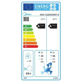 Midea Nature Monoblock Wärmepumpe 15 kW