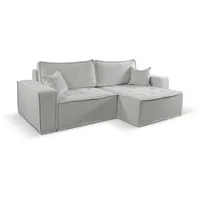 kaiser möbel Ecksofa L-förmiges Bohoo-Ecksofa mit Schlaffunktion beige