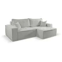 kaiser möbel Ecksofa L-förmiges Bohoo-Ecksofa mit Schlaffunktion beige