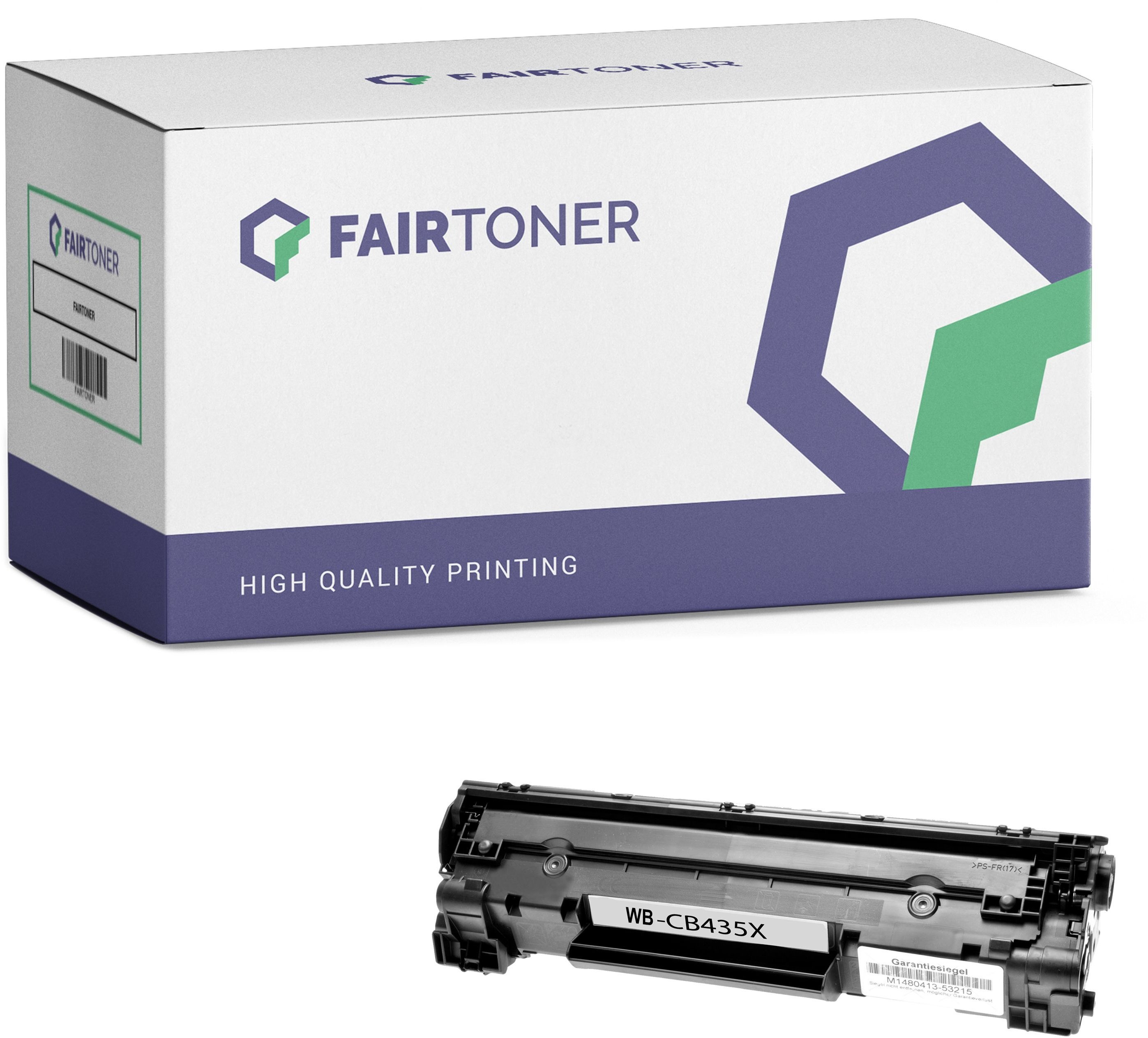 Kompatibel für HP LaserJet M 1120 w MFP (CB436A / 36A) Toner Schwarz XL