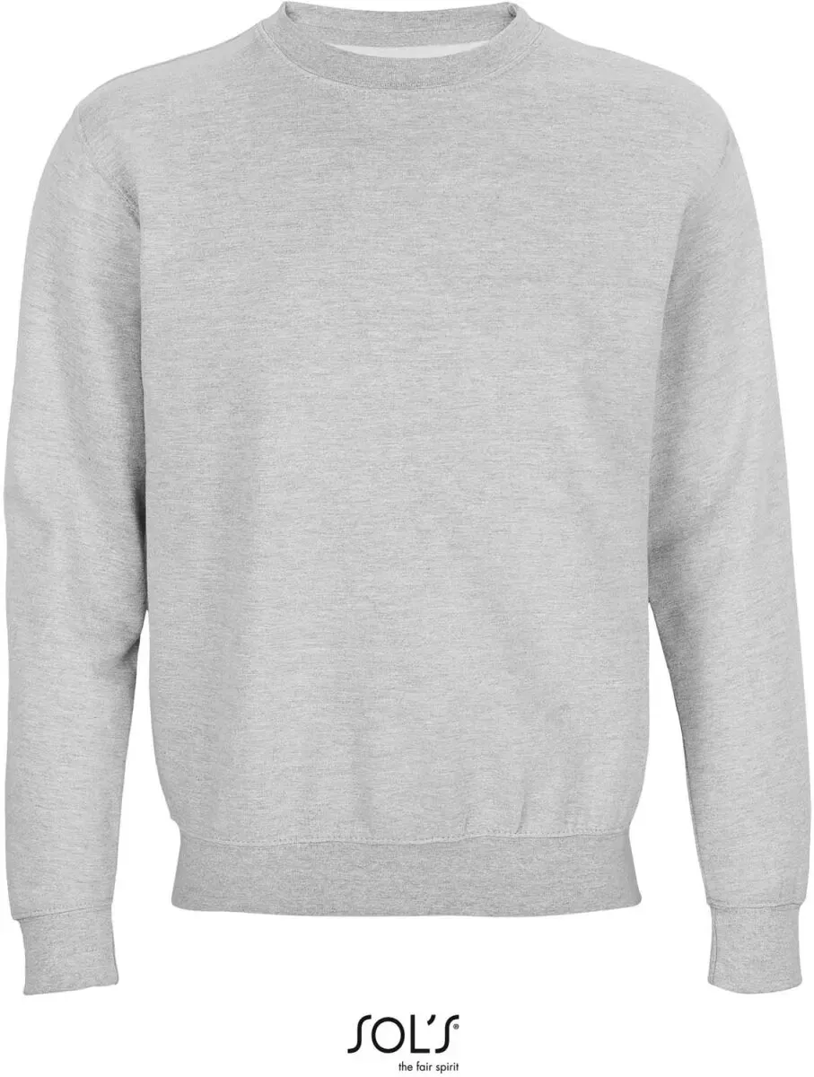 SOLS Unisex Sweater Sweatshirt 03814 grey melange XXL