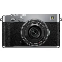 Fujifilm X-E5 silber + XF 23mm f2,8 R WR