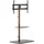 My Wall HP119L TV-Lowboard 94-190 cm Schwarz/Braun Holz