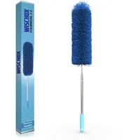 WISCHOX Staubwedel Premium Teleskop blau