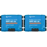 Victron Energy BlueSolar MPPT 100V 50 Amp 12/24-Volt Solar Laderegler (Packung mit 2)