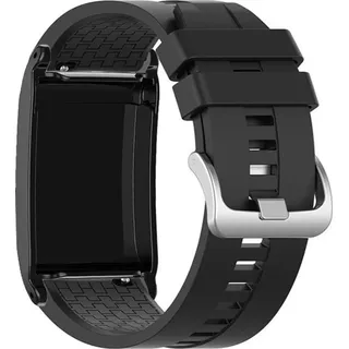 INF Silikon Armband für WHOOP 5.0/4.0 - Schwarz, 22cm, Stilvolles Design