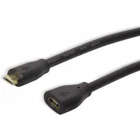Logilink USB-Micro-B 0,5 m Schwarz