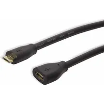 Logilink USB-Micro-B 0,5 m Schwarz