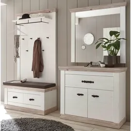 furn.design Rovola 107 x 89 cm Weiß
