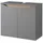 Pelipal Waschbeckenunterschrank 60 x 53 cm Grau