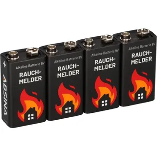 Absina 401005-4 9 V Block-Batterie 9 V 4 St.