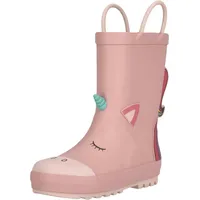 ZigZag Rook Gummistiefel im einzigartigen Design mit Anziehhilfen rosa