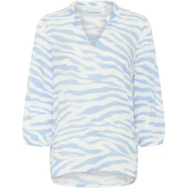 Kaffe Langarmbluse KAedita Blau 36