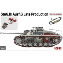 Rye Field Model 5088 - StuG.III Ausf.G Late Production mit vollem Innenraum 1:35