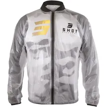 Shot Regenjacken Herren Transparent XL