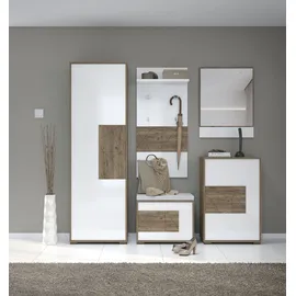 OTTO home Stela 62,4 x 52,5 x 35,7 cm weiß / weiß lackiert