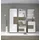 OTTO home Stela 62,4 x 52,5 x 35,7 cm weiß / weiß lackiert