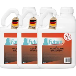 Futum 3x5L Zecken- / Mückenspray Spray 15 l