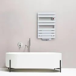 Kalia Elektrisches Handtuchheizgerät mit Trägheitsheizung und LCD-Bildschirm 500W + TURBO 800W CAMERON