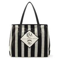 L.Credi Rima Shopper Polyester Black/White