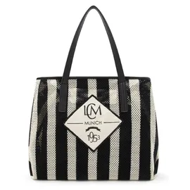 L.Credi Rima Shopper Polyester Black/White