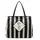 L.Credi Rima Shopper Polyester Black/White