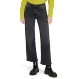 Betty & Co High Waisted-Jeans mit Strass in Black denim), | Gr.: 42