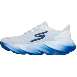 SKECHERS Aero Burst Herren Slim Blau/Yellow 42