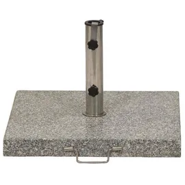 Siena Garden Granitständer eckig 45 kg, mit Griff und Rollen