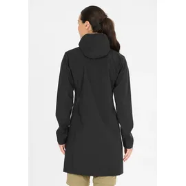Whistler Softshelljacke WHISTLER "Luango", Damen, Gr. 40, schwarz, 100% Polyester, unifarben, normal, ohne Ausschnitt, Jacken Softshelljacke, für angenehmen Schutz vor Wind und Nässe