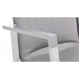 Kettler Rasmus Stapelsessel 60 x 62 x 85 cm silber 1 St.