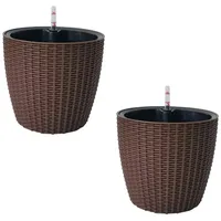 Hti-Living Blumentopf Hydro Ø 27 cm 2er Set Nessa