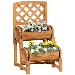 Outsunny Blumenkasten Tannenholz