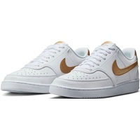 Nike Court Vision Low Next Nature Damen White/White/Metallic Gold 38,5