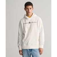 GANT Hoodie PRINTED GRAPHIC HOODIE beige XXL