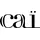 Cai CAÏ 925/- Sterling Silber in silbergrau, | Gr.: 62,