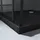 Mai&Mai Ravenna16L K Eckdusche mit Schiebetür 80 x 120 cm Schwarz Sicherheitsglas