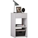 VCM Nachtschrank Sledo 35 x 35 x 65 cm Weiß