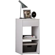 VCM Nachtschrank Sledo 35 x 35 x 65 cm Weiß