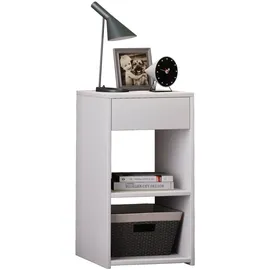 VCM Nachtschrank Sledo 35 x 35 x 65 cm Weiß