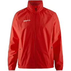 Craft Regenjacke Evolve Rain (leicht, wind- und wasserabweisend, Kapuze) rot Herren