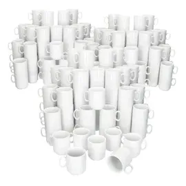 Mambocat Kaffeetasse 0,25 l Weiß 120 St.