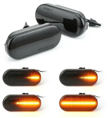 LED-Blinker für Kotflügel für Dacia Logan 2 (2012+) / Sandero 2 (2012+) / Duster (2018+) - getönt