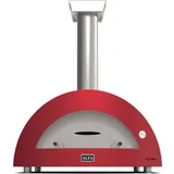 Alfa Forni MODERNO 5 Pizze Holz Antique Red