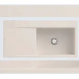 Villeroy & Boch Subway Style 60 flat rechts crema + Handbetätigung