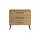 Pinio Kommode Retro ¦ holzfarben ¦ Maße (cm): B: 52,4 H: 92,2