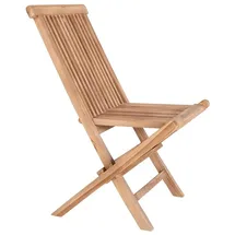 VCM ebuy24 Torad Gartenstuhl Teakholz Massiv.