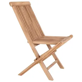 VCM ebuy24 Torad Gartenstuhl Teakholz Massiv.